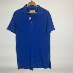 Robert Graham Tailored Fit Golf Polo Shirt Large L
